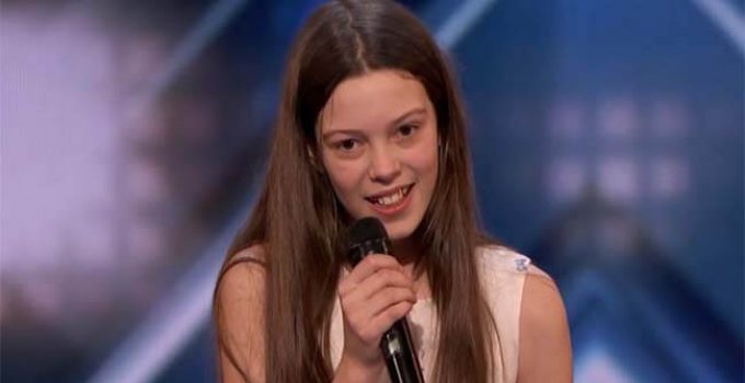 girl beats stage fright to win AGT golden buzzer