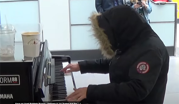 This guy really knows how to play the piano