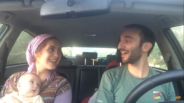 this couple sang for their baby