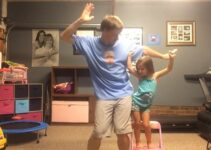 dad daughter dance to shake it off